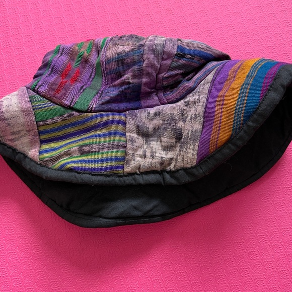 Colorful Patchwork Bucket Hat - Picture 4 of 6